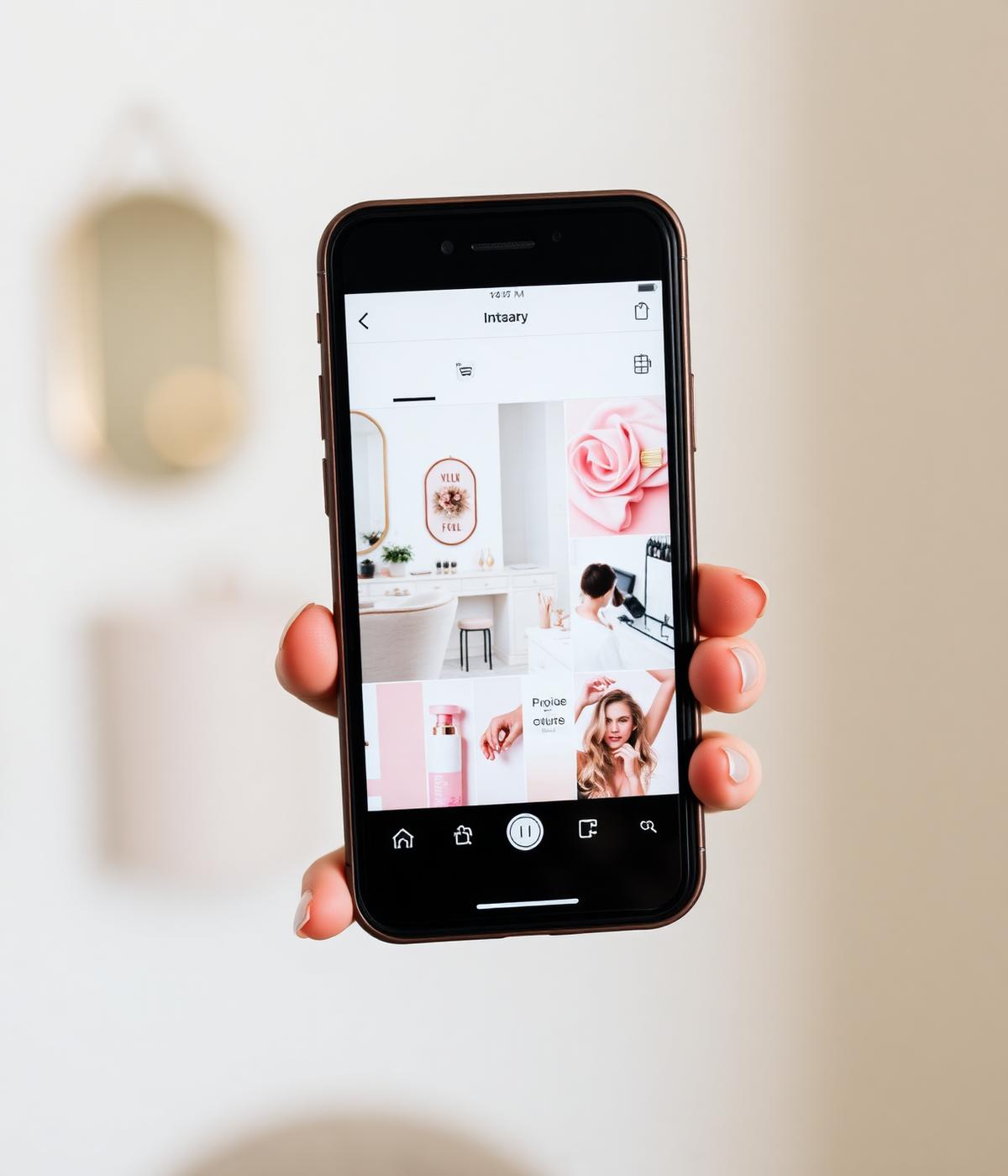 Contenido de redes sociales para salón de belleza